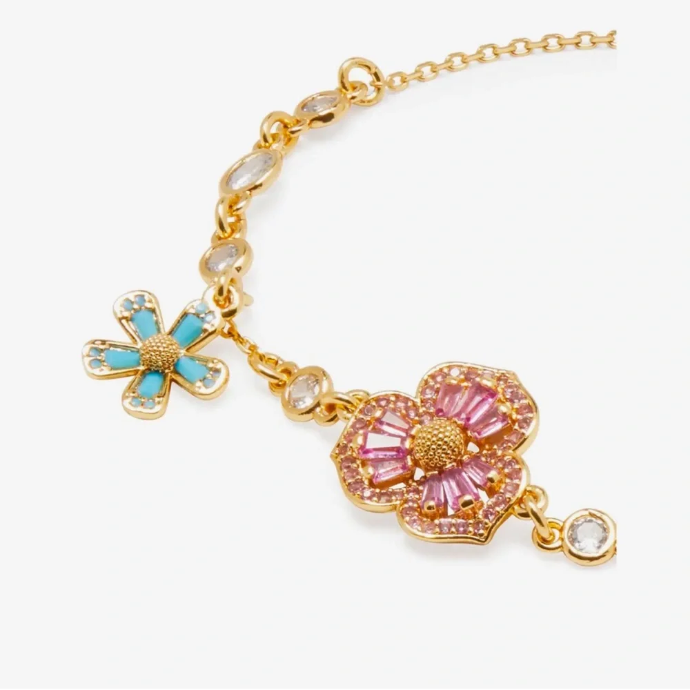 $128 Kate Spade Fleurette Line Bracelet - Picture 2 of 7